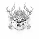 Olaf de oculos tattoo design idea