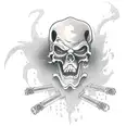 Grim Reaper tattoo design idea