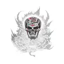 Grim Reaper tattoo design idea