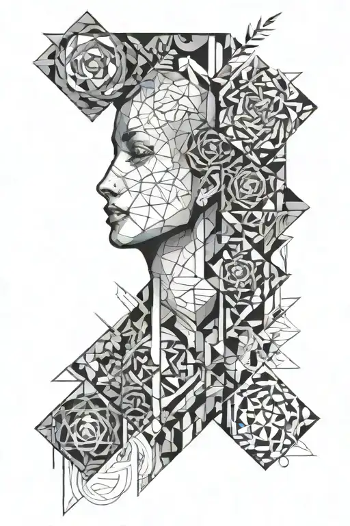 Hope, trust , lost soul tattoo design idea