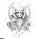 creative spectrum tattoo design idea