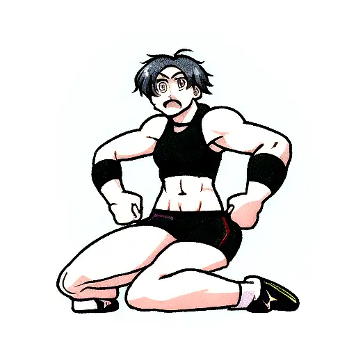 LPO and crossfit mashup tattoo design idea