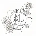 1 Corinthians 13:4-8 tattoo design idea