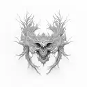 "DALL·E, create a stunning and intricate biomechanical tattoo design for the leg that seamlessly blends organic and geom tattoo design idea