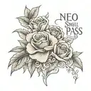 this too shall pass tattoo design idea
