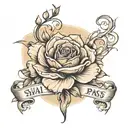 this too shall pass tattoo design idea