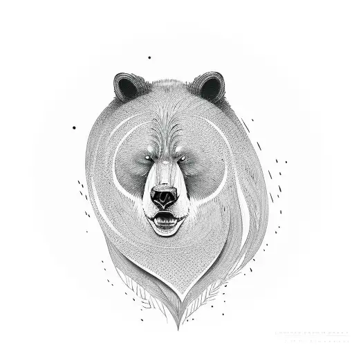 Brother Bear tattoo design idea