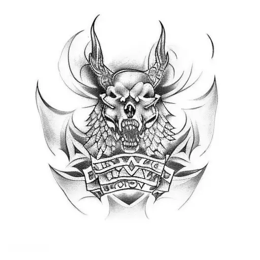 Design a tattoo that showcases the client's dedication to self-improvement through military-inspired imagery. tattoo design idea