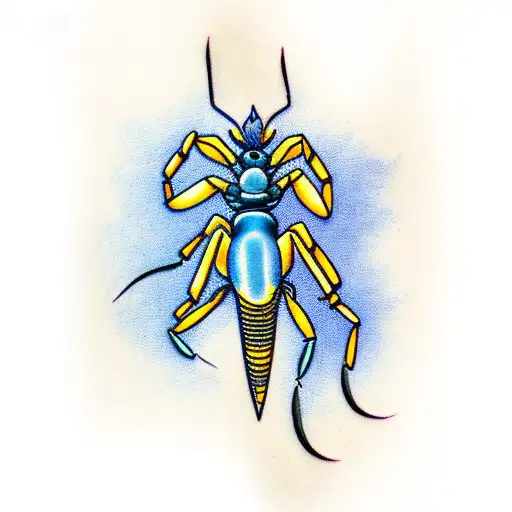 Scorpion Tattoo Vector 228401 Vector Art at Vecteezy