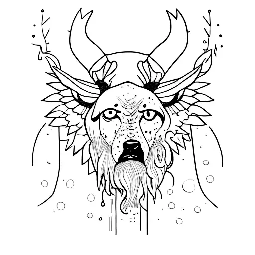 rei baralho tattoo design idea