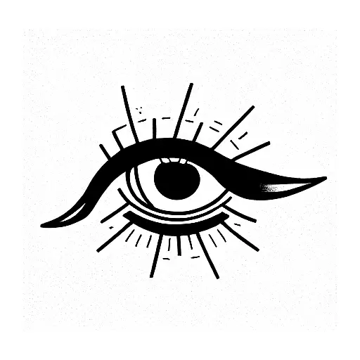 Eye of Horus tattoo design idea