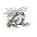 japanese traditional frog tattoo design idea