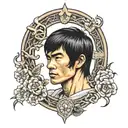 bruce lee tattoo design idea
