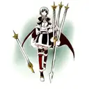 Dagger tattoo design idea