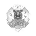 Noah's ark tattoo design idea