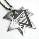 valknut pendant 3 triangles tattoo design idea