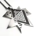 valknut pendant 3 triangles tattoo design idea