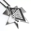 valknut pendant 3 triangles tattoo design idea