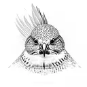 bobwhite quail tattoo design idea