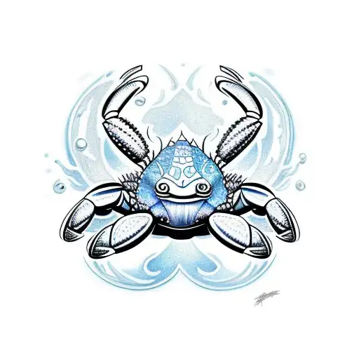 tamatoa crab Moana shiny  tattoo design idea