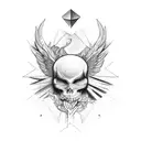 icarus tattoo design idea