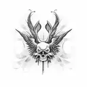 icarus tattoo design idea