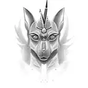Anubis tattoo design idea