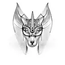 Anubis tattoo design idea