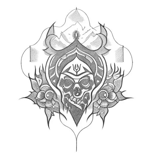 nepal tattoo tattoo design idea