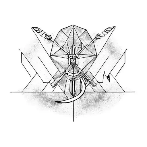 sagittarius tattoo design idea