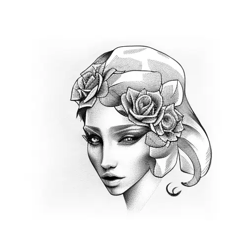 name Maria Giovanna tattoo design idea