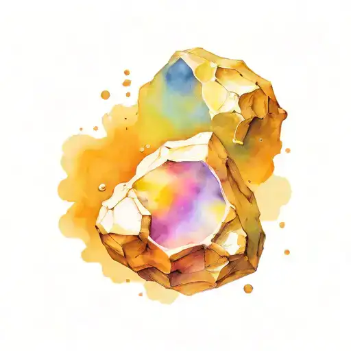 asteroid tattoo design idea