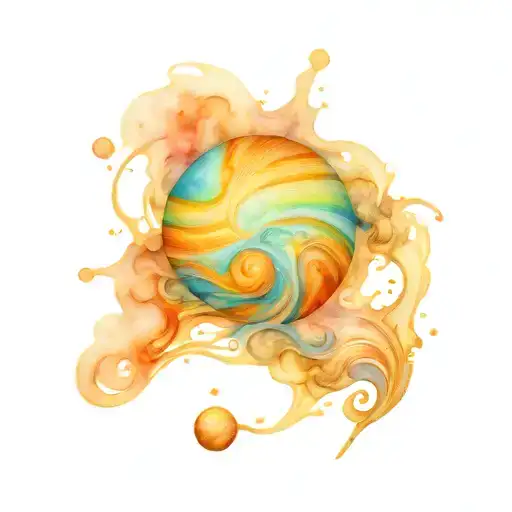 jupiter tattoo design idea
