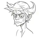 gorillaz tattoo design idea