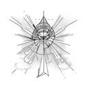 icarus falling tattoo design idea