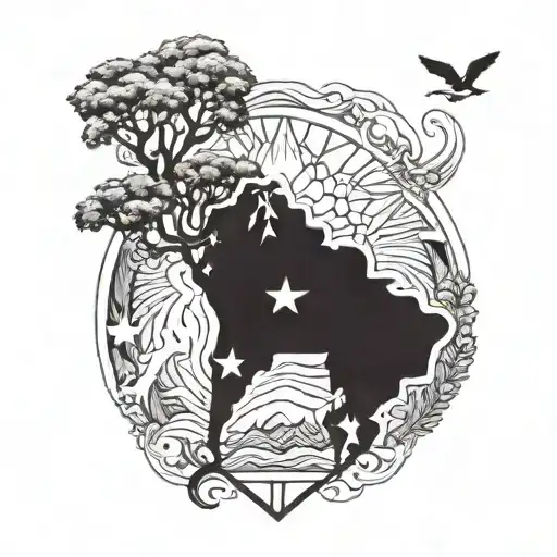 south america  tattoo design idea