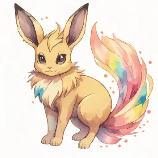 Eevee Pokémon tattoo design idea