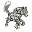 background to complete animal tattoos on the torso  tattoo design idea