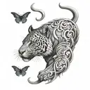 background to complete animal tattoos on the torso  tattoo design idea