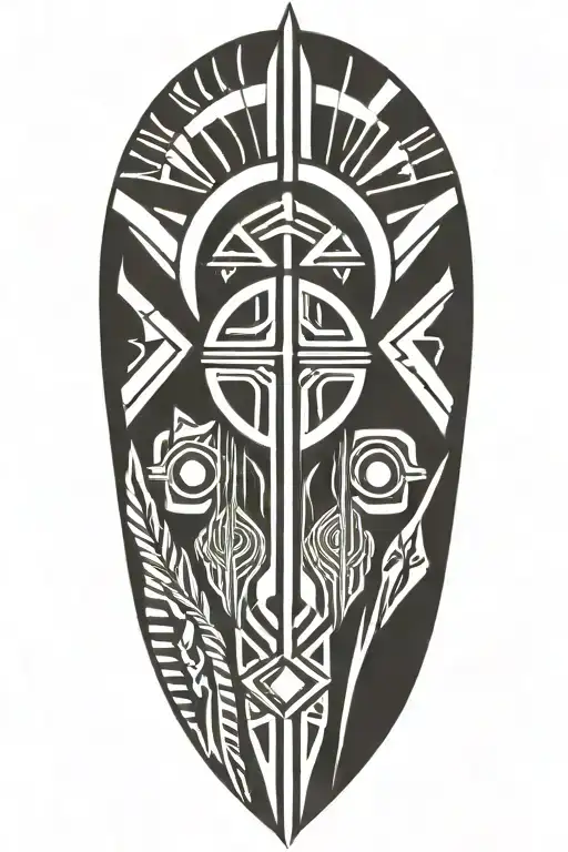 native american tattoo design idea