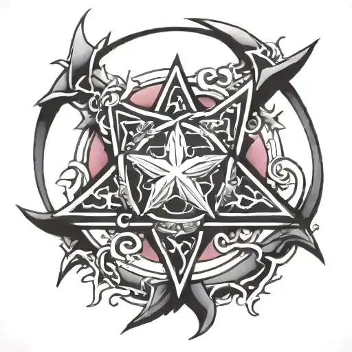 ninja star tattoo design tattoo design idea