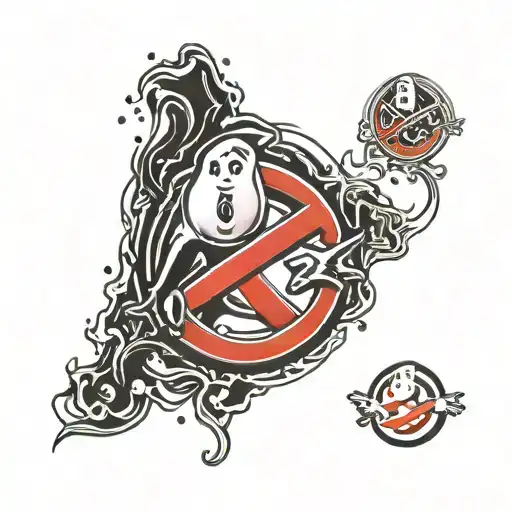 ghostbusters logo   tattoo design idea