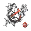 ghostbusters logo   tattoo design idea