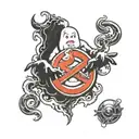 ghostbusters logo   tattoo design idea