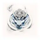 There will be a comet revolving around the character Chiron(half human half horse) in Greek mythology and she will pour  tattoo design idea