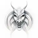 There will be a comet revolving around the character Chiron(half human half horse) in Greek mythology and she will pour  tattoo design idea