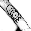 simpson tattoo design idea