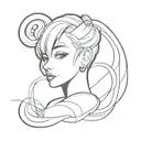 jolyne cujoh tattoo tattoo design idea
