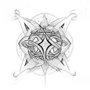 ambigram love hate tattoo design idea