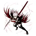 Demon slayer Rengoku sword tattoo design idea